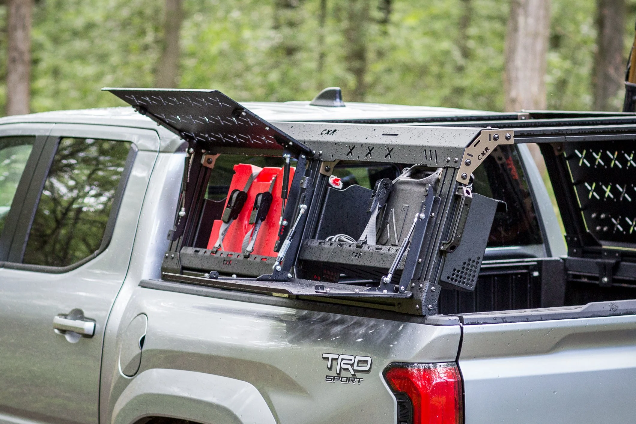 Truck Bed Rack Side Access Door — KB Voodoo Fabrications